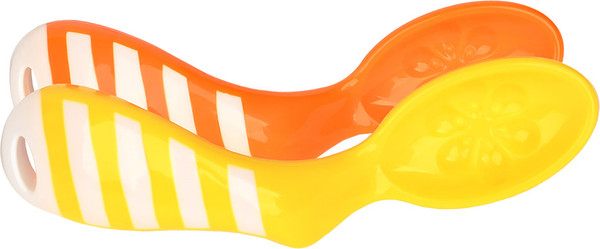 Изображение товара Набор столовых ложек для кормления Pituso KD88668 (оранжевый/желтый, 2шт)