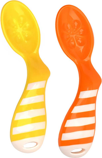 Изображение товара Набор столовых ложек для кормления Pituso KD88668 (оранжевый/желтый, 2шт)