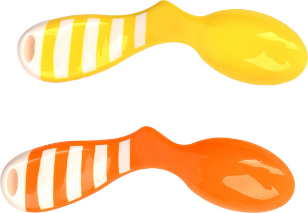 Изображение товара Набор столовых ложек для кормления Pituso KD88668 (оранжевый/желтый, 2шт)