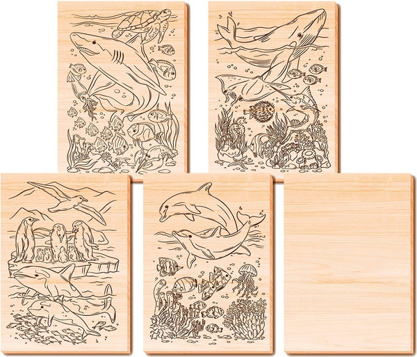 Изображение товара Набор досок для выжигания Десятое королевство Водный мир / 04955