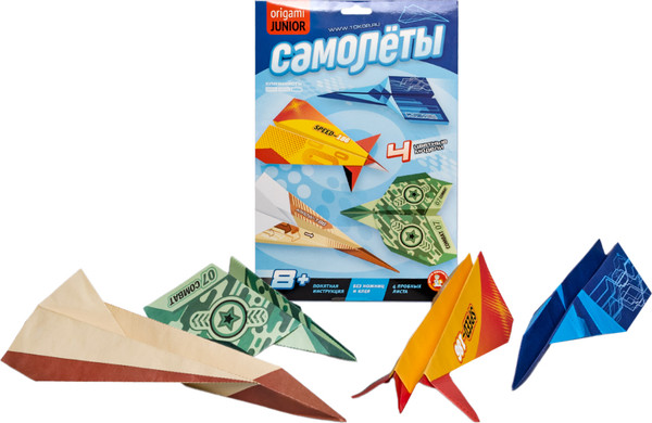 Изображение товара Набор для творчества Десятое королевство Оригами Самолеты / 04906