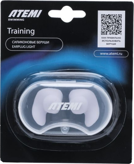 Изображение товара Беруши для плавания Atemi Earplug light / EL1LP (светло-сиреневый)