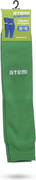 Изображение товара Гетры футбольные Atemi ASSK-002SS23-GRN (р.44-46)