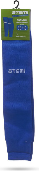 Изображение товара Гетры футбольные Atemi ASSK-002SS23-BLU (р.44-46)