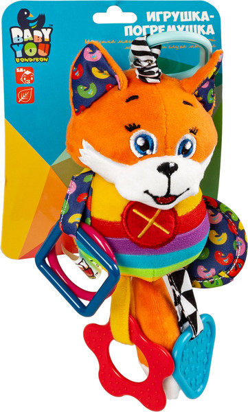 Изображение товара Подвеска на кроватку Bondibon Лисенок / ВВ6450