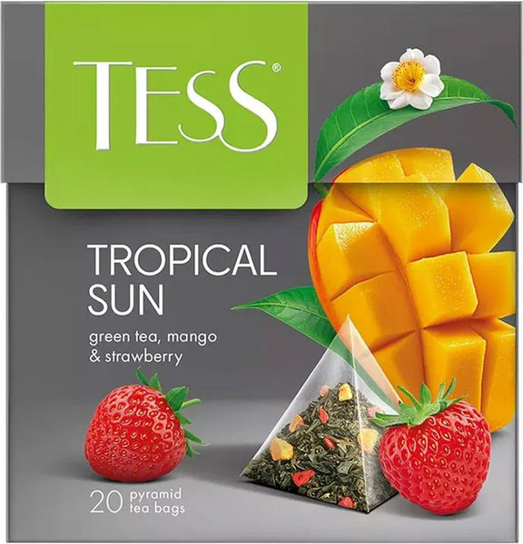 Изображение товара Чай пакетированный Tess Tropical Sun (20пак)