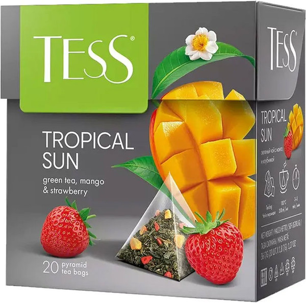 Изображение товара Чай пакетированный Tess Tropical Sun (20пак)
