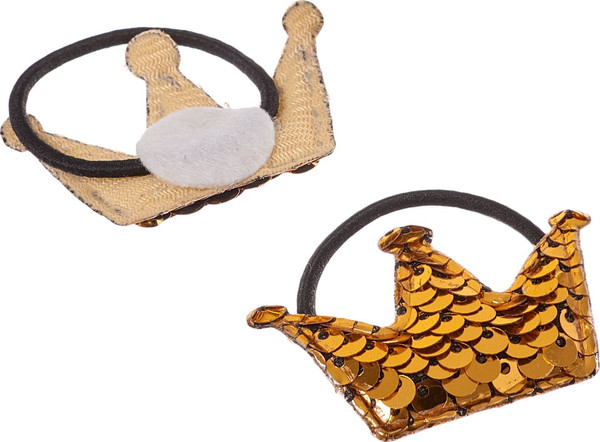 Изображение товара Набор резинок для волос Bradex Корона / AS 1807 (золотой)