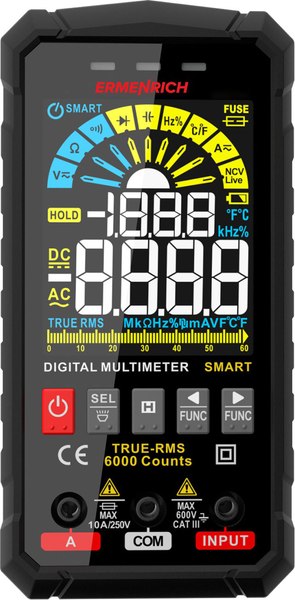 Изображение товара Мультиметр цифровой Ermenrich Zing TC26 / 82987