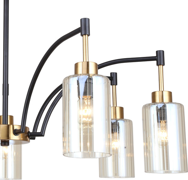 Изображение товара Люстра ESCADA 1166/7P (Brass/Black)