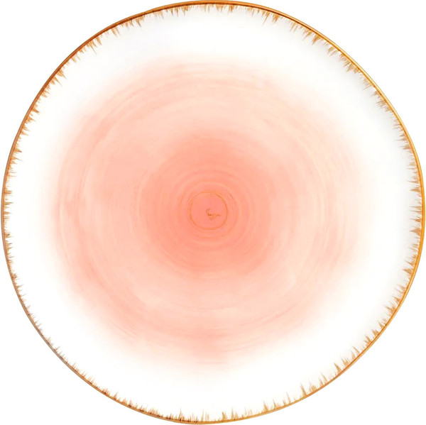 Изображение товара Тарелка столовая обеденная Elan Gallery Кантри / 760107 (коралловый)