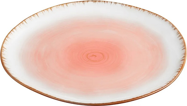 Изображение товара Тарелка столовая обеденная Elan Gallery Кантри / 760107 (коралловый)