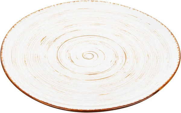 Изображение товара Тарелка столовая обеденная Elan Gallery Кантри / 760172 (натуральный)