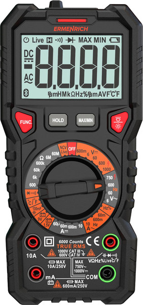 Изображение товара Мультиметр цифровой Ermenrich Zing TC21 / 82985