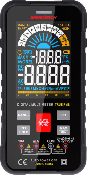 Изображение товара Мультиметр цифровой Ermenrich Zing TC35 / 82991