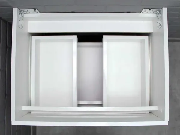 Изображение товара Тумба под умывальник Айсберг Bazis 60 Ева В2 DA5914T (с двумя ящиками)