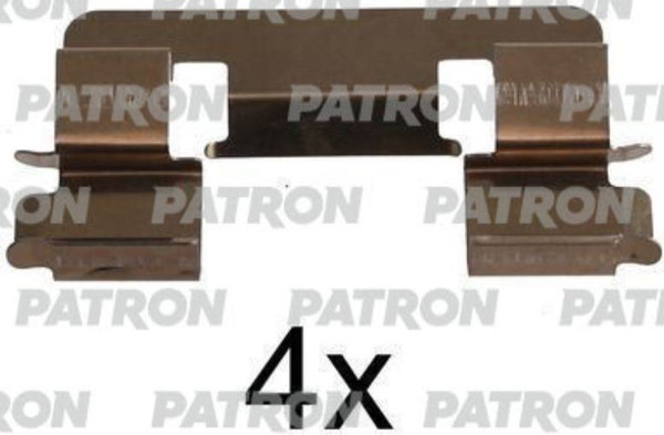 Изображение товара Ремкомплект тормозных колодок Patron PSRK1067