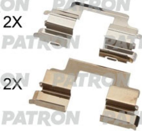 Изображение товара Ремкомплект тормозных колодок Patron PSRK1297