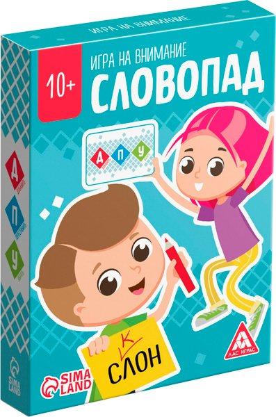 Изображение товара Настольная игра Лас Играс Словопад / 2793444