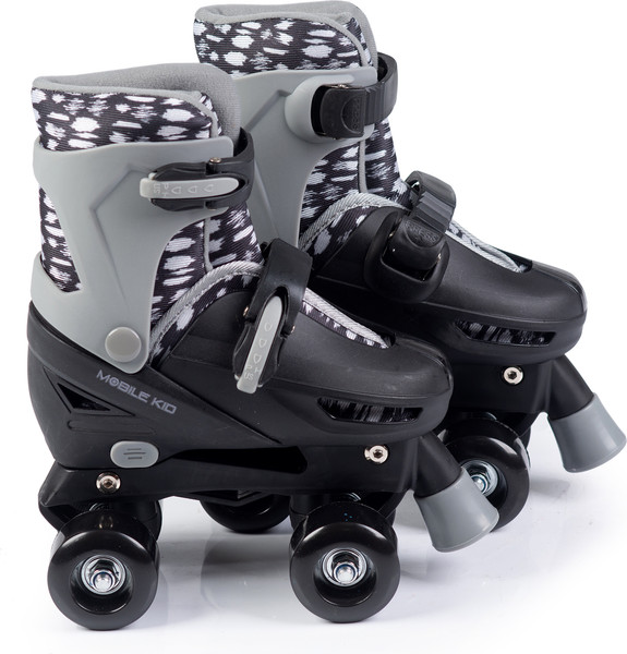 Изображение товара Ролики-коньки Babyhit Twin Seasons (M, черный/серый)