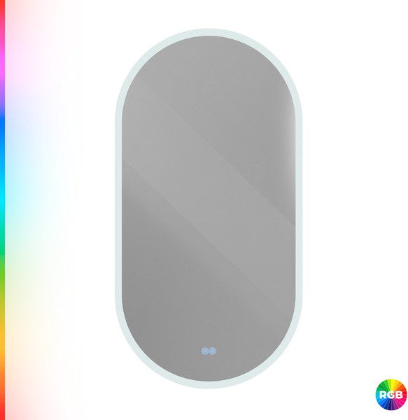 Изображение товара Зеркало Cezares Ellisse CZR-SPC-ELS-500-950-RGB-TCH