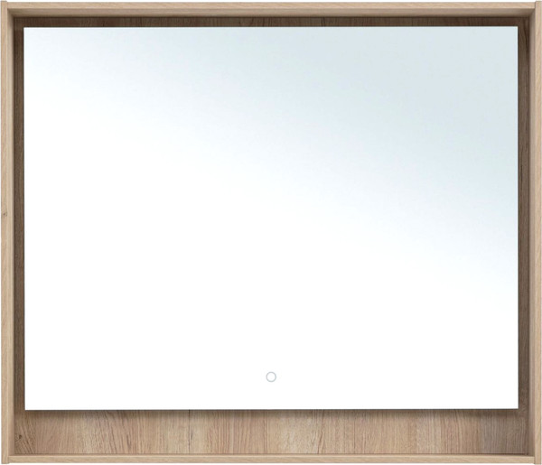Изображение товара Зеркало Aquanet Милан 100 LED / 336406 (дуб светлый)