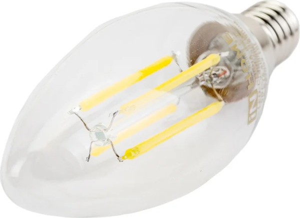 Изображение товара Лампа INhome LED-Свеча-deco 5Вт 230В Е14 4000К 450Лм / 4690612007571