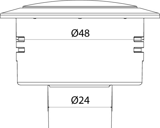 Изображение товара Кнопка смыва IDDIS 92048SB1AR