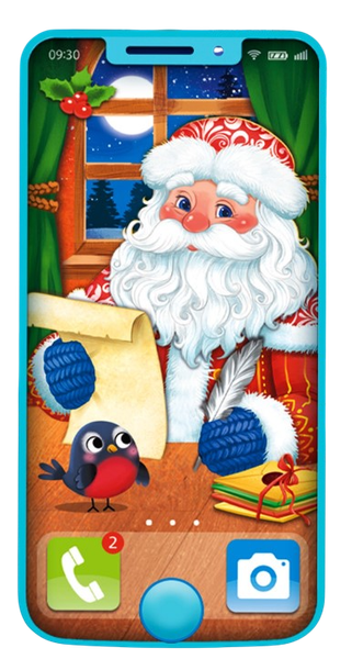Изображение товара Развивающая игрушка Zabiaka Новый год. Телефончик. Дед Мороз / 7651285