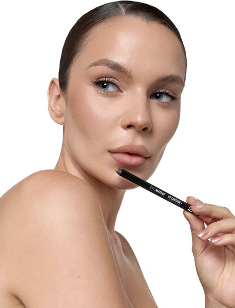 Изображение товара Карандаш для губ PROMAKEUP Lip contour Ультрастойкий тон 03 бежево-коричневый