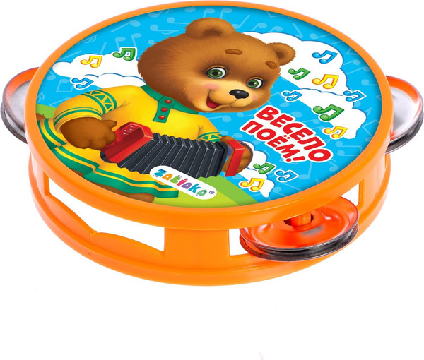 Изображение товара Музыкальная игрушка Zabiaka Бубен. Весело поем! 3300A / 7291146