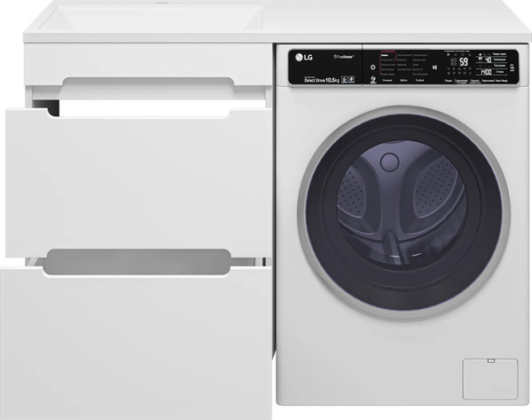 Изображение товара Тумба с умывальником Misty Байкал 55 / Э-Бай06055-022Я+5216120