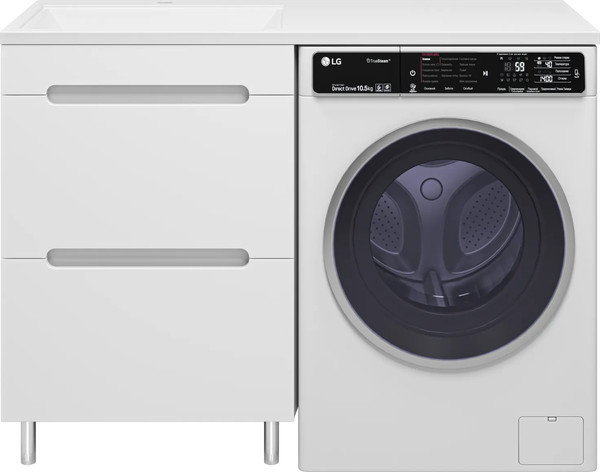 Изображение товара Тумба с умывальником Misty Байкал 55 / Э-Бай06055-022Я+5216120