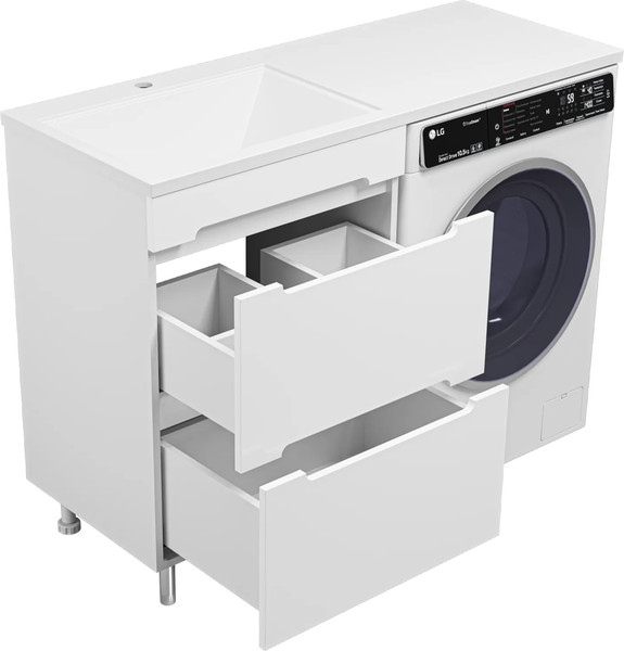 Изображение товара Тумба с умывальником Misty Байкал 55 / Э-Бай06055-022Я+5216120