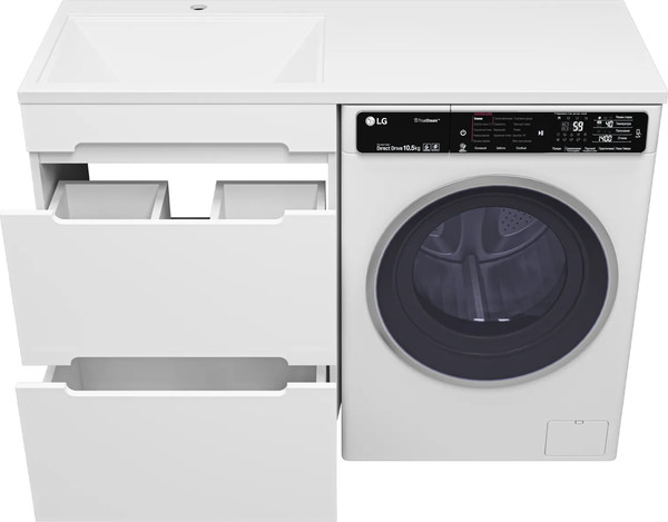 Изображение товара Тумба с умывальником Misty Байкал 55 / Э-Бай06055-022Я+5216120