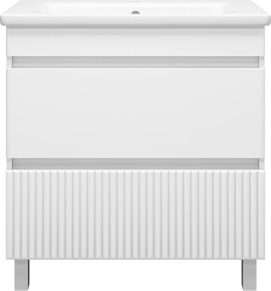 Изображение товара Тумба с умывальником Misty Мира 80 / П-Мир-01080-012Я+13080-KL