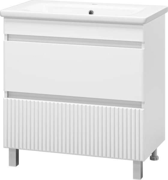 Изображение товара Тумба с умывальником Misty Мира 80 / П-Мир-01080-012Я+13080-KL