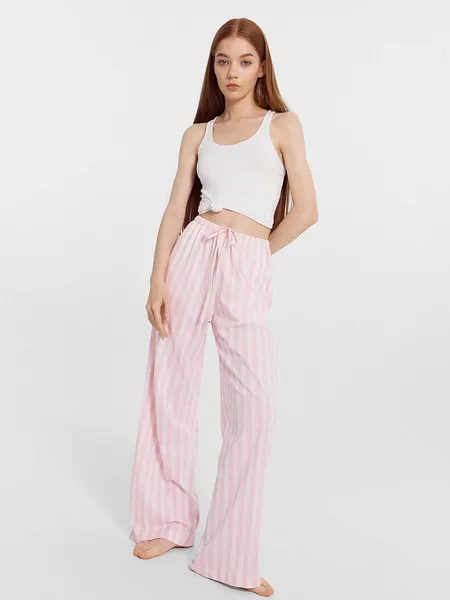 Изображение товара Штаны домашние Mark Formelle 532410 (р.164/170-106, розовая полоска)