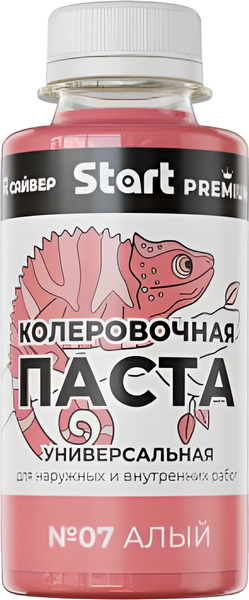 Изображение товара Колеровочная паста Сайвер Start Premium № Х7 (100мл, алый)