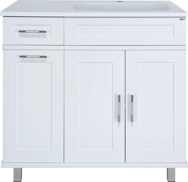 Изображение товара Тумба с умывальником Misty Купер 90 / П-Куп01090-012БкП+ФР-00003478