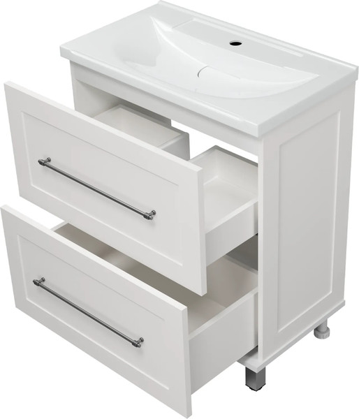 Изображение товара Тумба с умывальником Misty Марта 70 / П-Мрт07070-011Пр+Р-Евв14070-Д