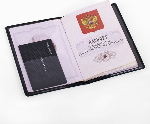 Изображение товара Обложка на паспорт Staff 238406 (коричневый)