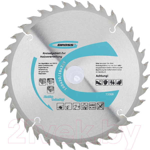 Изображение товара Пильный диск Gross 73308