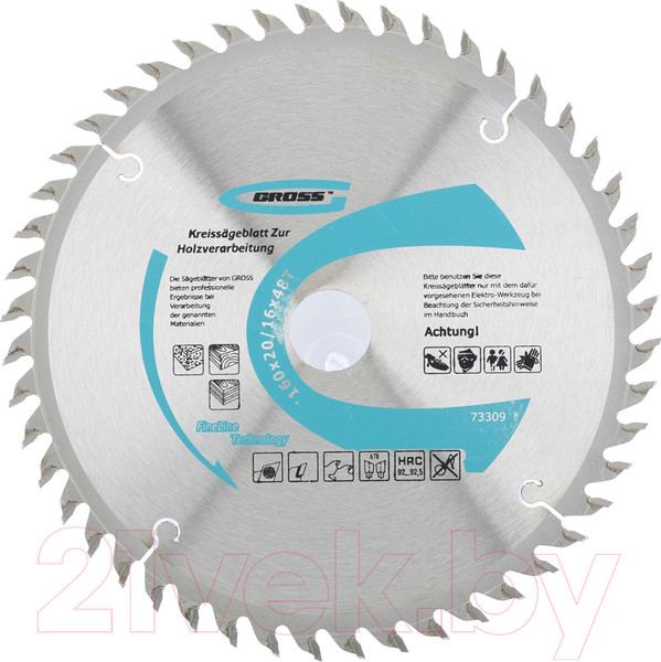 Изображение товара Пильный диск Gross 73309