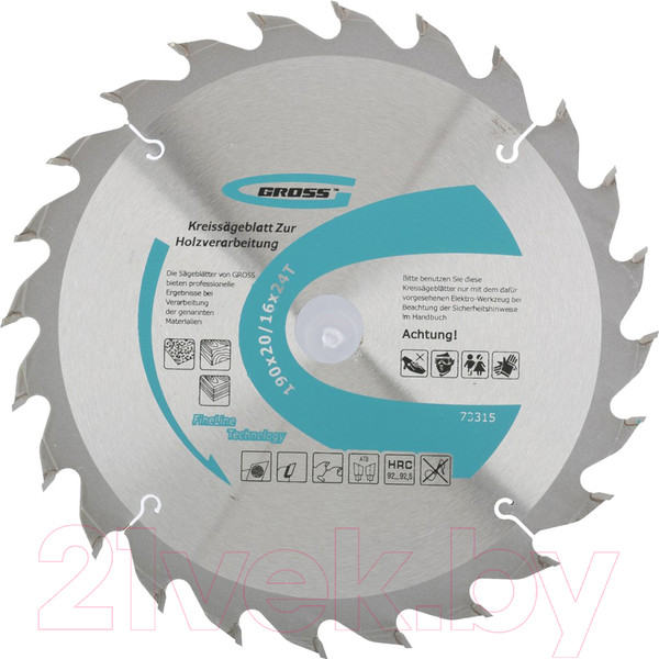 Изображение товара Пильный диск Gross 73315