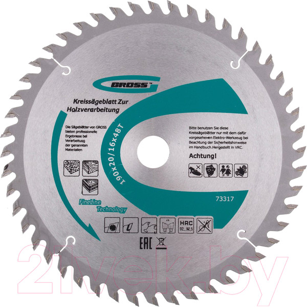 Изображение товара Пильный диск Gross 73317