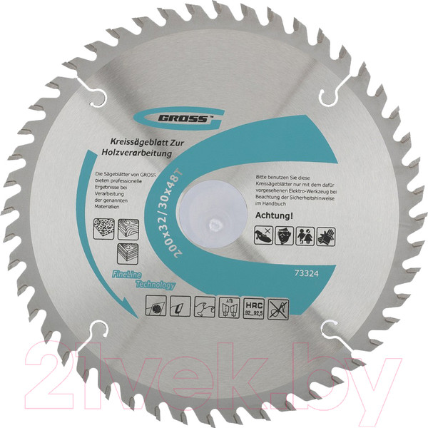 Изображение товара Пильный диск Gross 73324