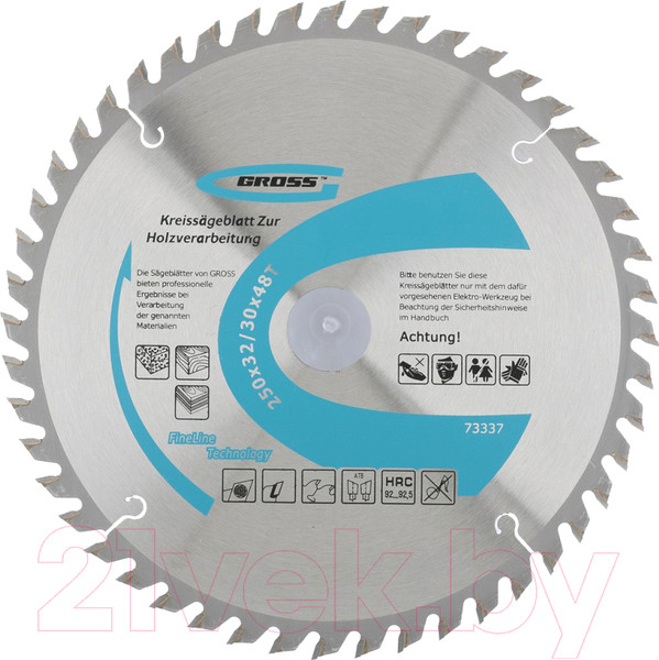 Изображение товара Пильный диск Gross 73340