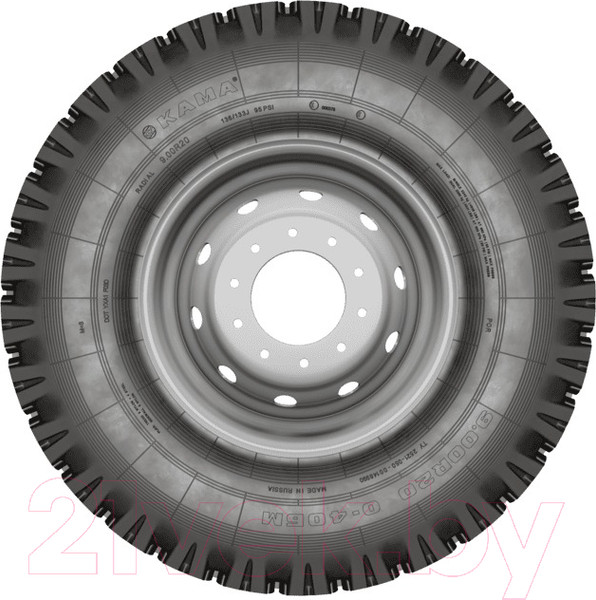 Изображение товара Грузовая шина KAMA О-40БМ 9.00R20 140/137J нс 14