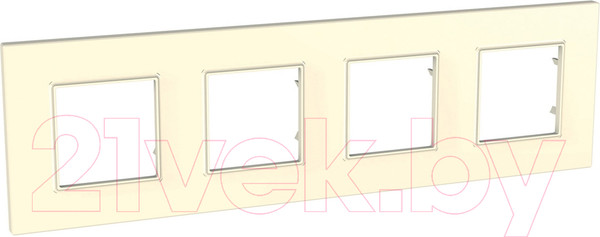 Изображение товара Рамка для выключателей и розеток Schneider Electric Unica MGU2.708.25